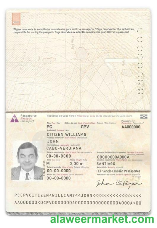 Cabo Verde passport